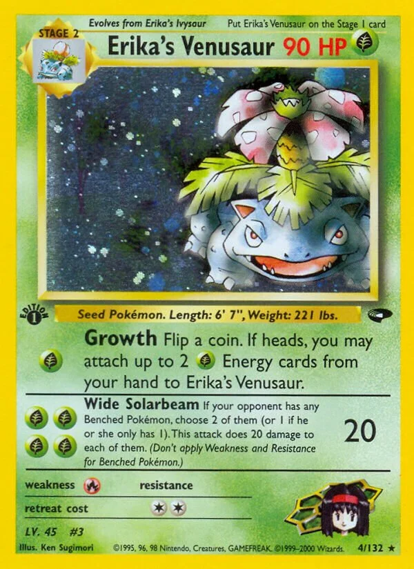Erika's Venusaur 「G2 4/132」「EN」