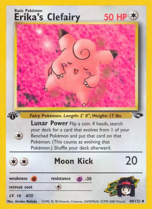 Erika's Clefairy 「G2 40/132」「EN」