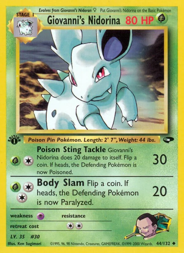 Giovanni's Nidorina 「G2 44/132」「EN」