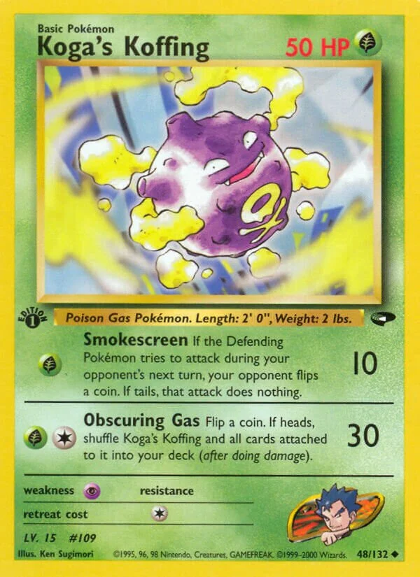 Koga's Koffing 「G2 48/132」「EN」