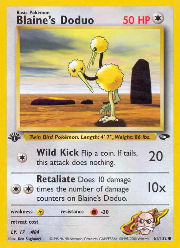 Blaine's Doduo 「G2 61/132」「EN」
