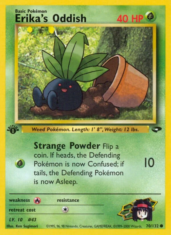 Erika's Oddish 「G2 70/132」「EN」