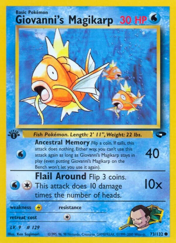 Giovanni's Magikarp 「G2 73/132」「EN」