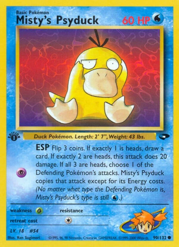 Misty's Psyduck 「G2 90/132」「EN」