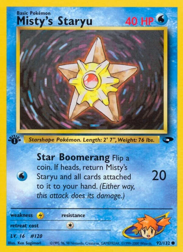 Misty's Staryu 「G2 92/132」「EN」