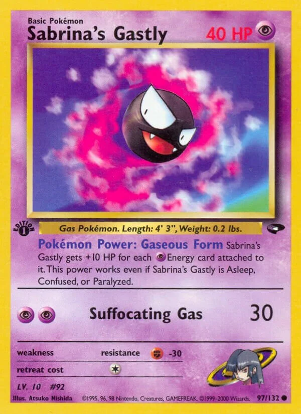 Sabrina's Gastly 「G2 97/132」「EN」