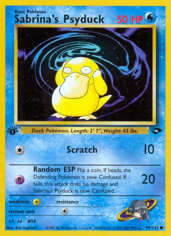 Sabrina's Psyduck 「G2 99/132」「EN」