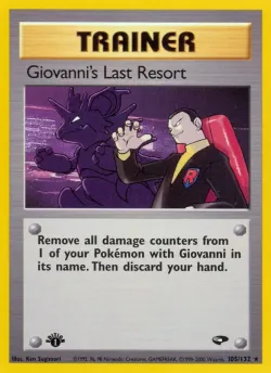 Giovanni's Last Resort 「G2 105/132」「EN」