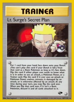 Lt. Surge's Secret Plan 「G2 107/132」「EN」