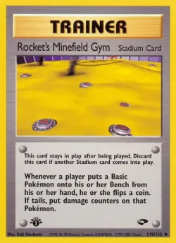 Rocket's Minefield Gym 「G2 119/132」「EN」