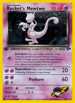 Rocket's Mewtwo #14/132 · Pokémon
