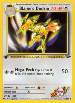 Blaine's Dodrio #32/132 · Pokémon
