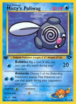 Misty's Poliwag 「G2 89/132」「EN」