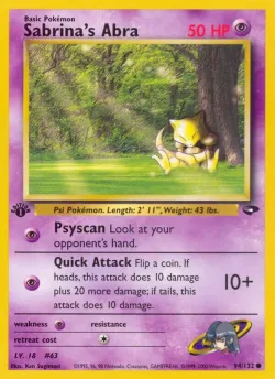 Sabrina's Abra 「G2 94/132」「EN」