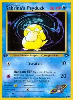 Sabrina's Psyduck 「G2 99/132」「EN」