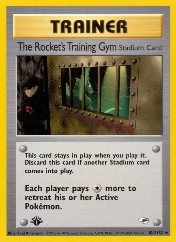 The Rocket's Training Gym 「G1 104/132」「EN」