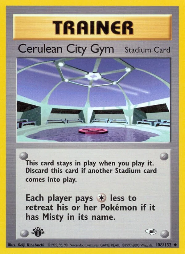 Cerulean City Gym 「G1 108/132」「EN」