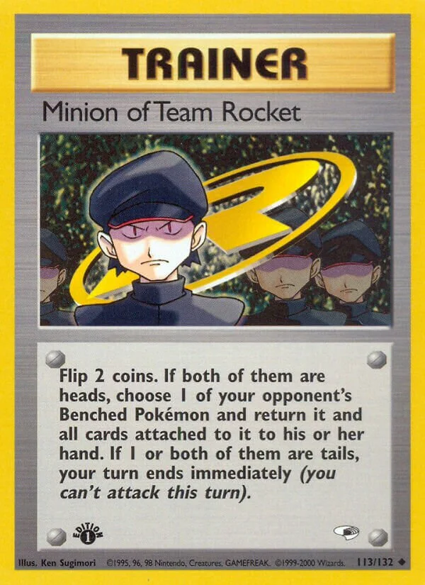 Minion of Team Rocket 「G1 113/132」「EN」