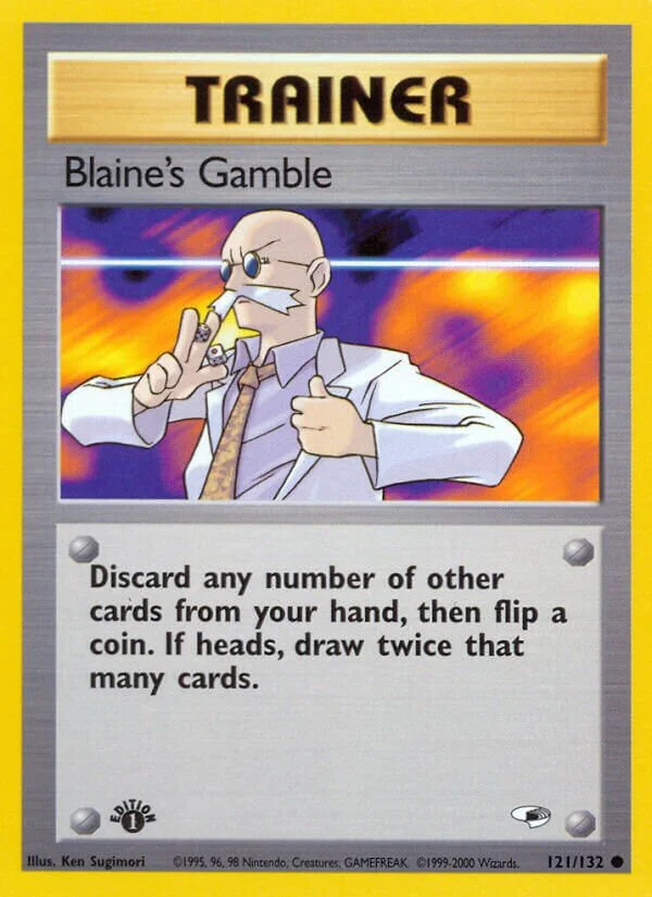 Blaine's Gamble 「G1 121/132」「EN」