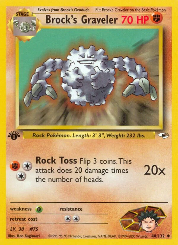 Brock's Graveler 「G1 40/132」「EN」