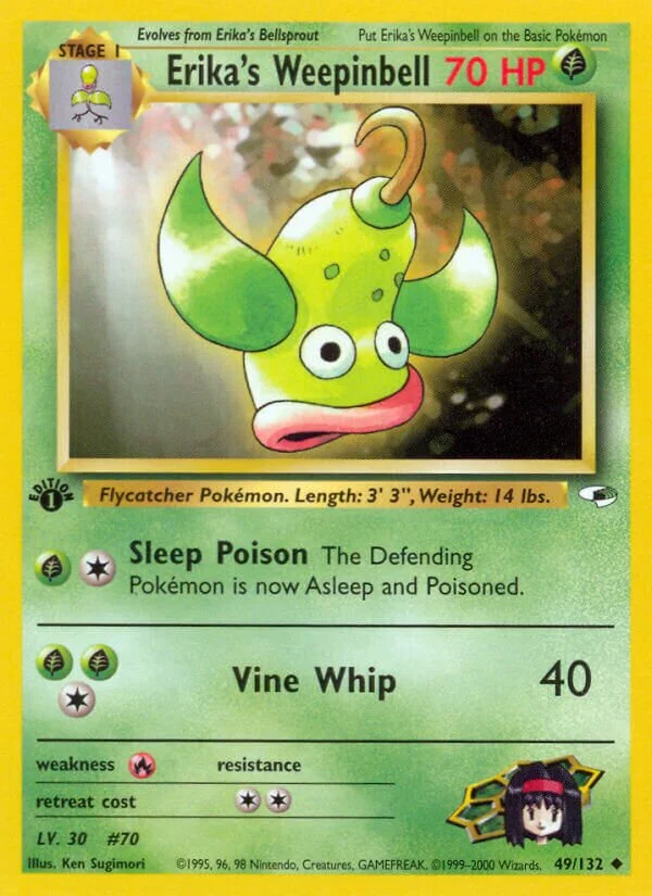 Erika's Weepinbell 「G1 49/132」「EN」