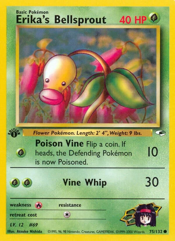 Erika's Bellsprout 「G1 75/132」「EN」