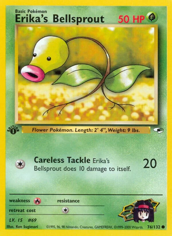 Erika's Bellsprout 「G1 76/132」「EN」
