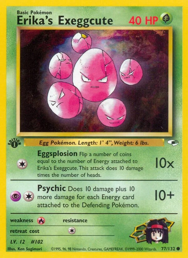 Erika's Exeggcute 「G1 77/132」「EN」
