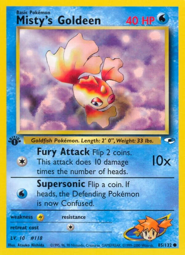 Misty's Goldeen 「G1 85/132」「EN」