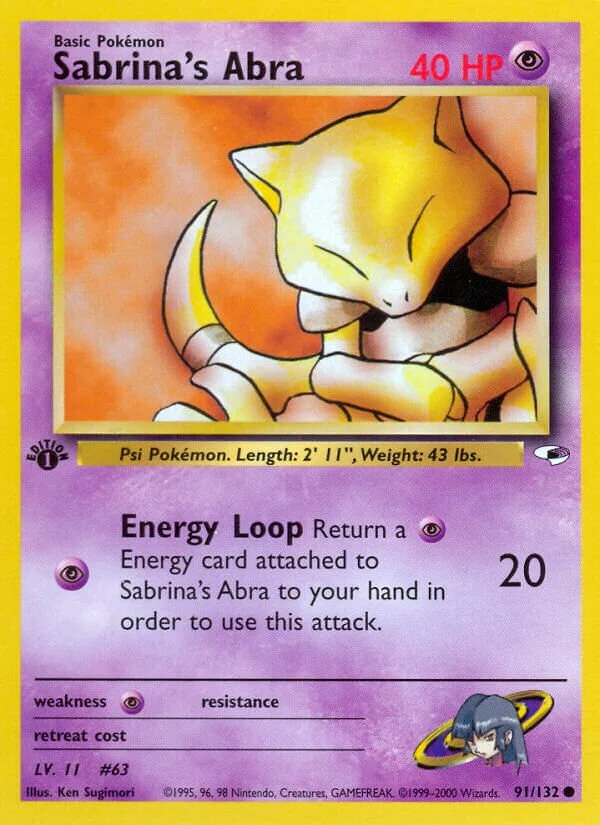Sabrina's Abra 「G1 91/132」「EN」