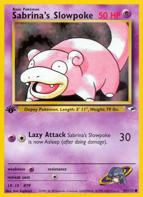 Sabrina's Slowpoke 「G1 95/132」「EN」