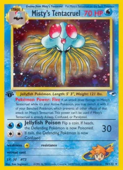 Misty's Tentacruel #10/132 · Pokémon