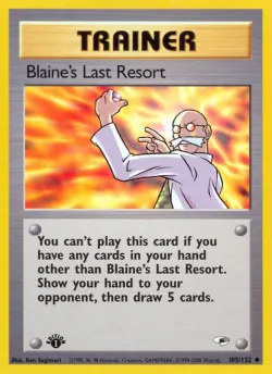 Blaine's Last Resort 「G1 105/132」「EN」