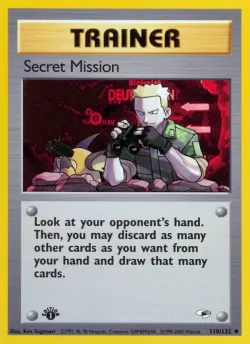 Secret Mission 「G1 118/132」「EN」
