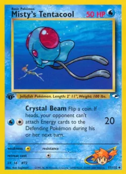 Misty's Tentacool #57/132 · Pokémon