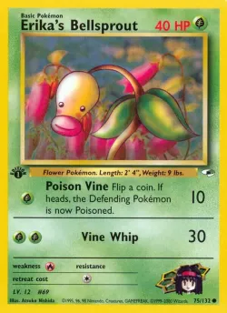 Erika's Bellsprout #75/132 · Pokémon