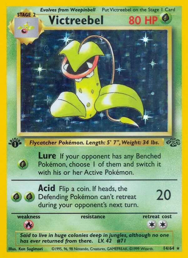 Victreebel 「JU 14/64」「EN」