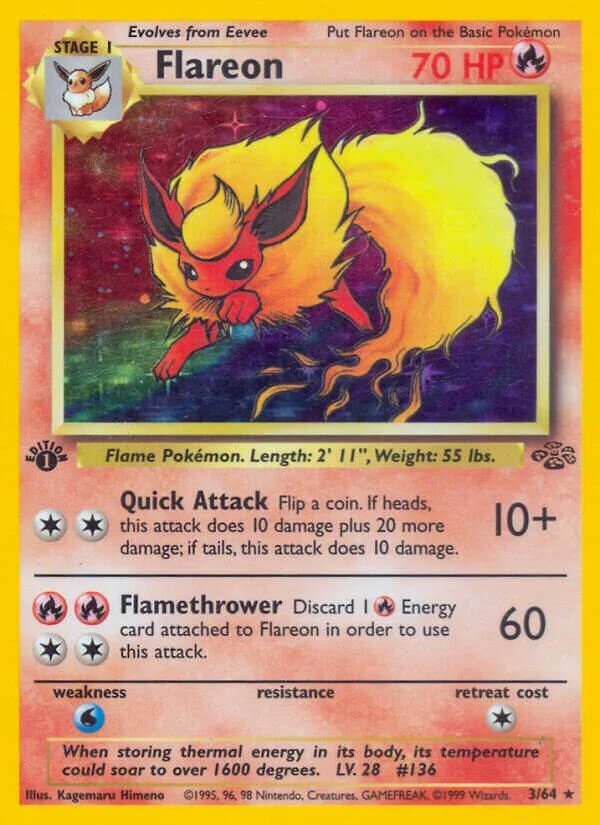 Flareon 「JU 3/64」「EN」