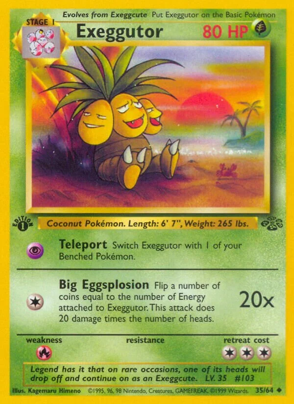 Exeggutor 「JU 35/64」「EN」