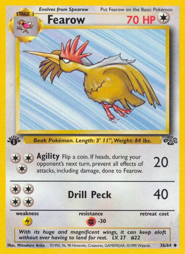 Fearow 「JU 36/64」「EN」