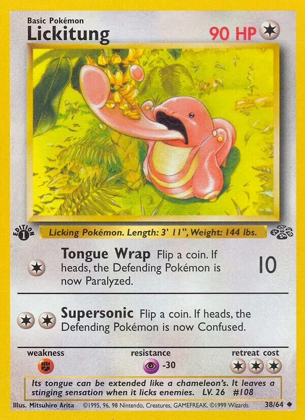 Lickitung 「JU 38/64」「EN」