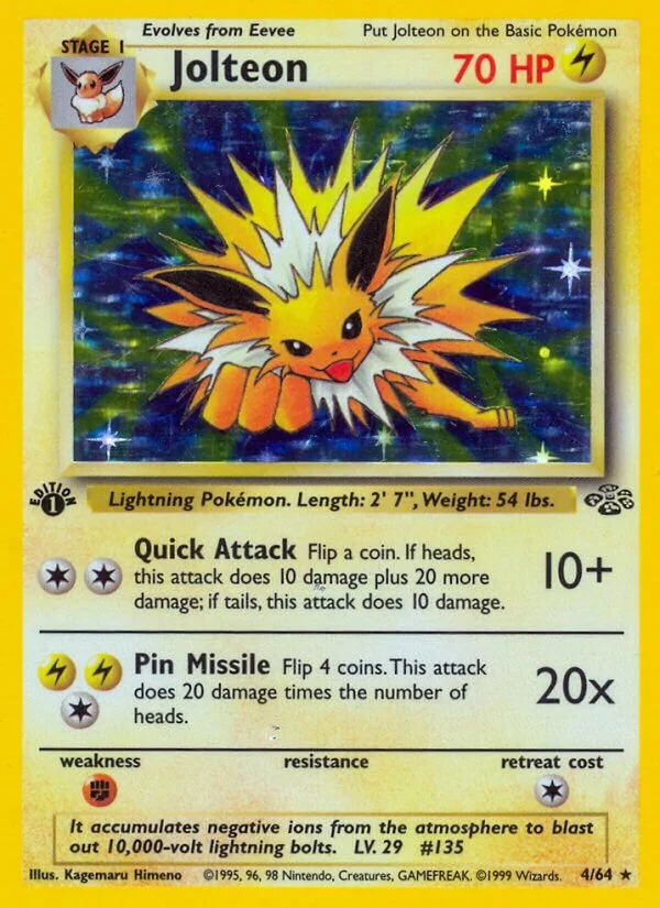 Jolteon 「JU 4/64」「EN」