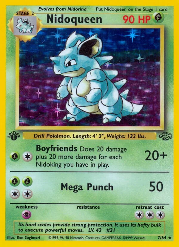 Nidoqueen 「JU 7/64」「EN」