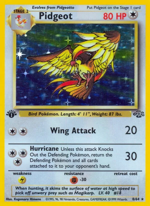 Pidgeot 「JU 8/64」「EN」
