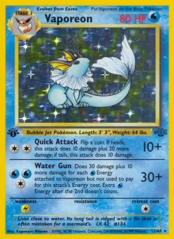 Vaporeon #12/64 · Pokémon