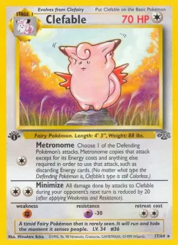 Clefable 「JU 17/64」「EN」