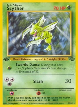 Scyther 「JU 26/64」「EN」