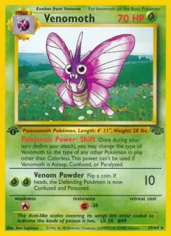 Venomoth 「JU 29/64」「EN」