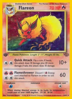 Flareon #3/64 · Pokémon