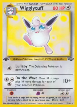 Wigglytuff 「JU 32/64」「EN」